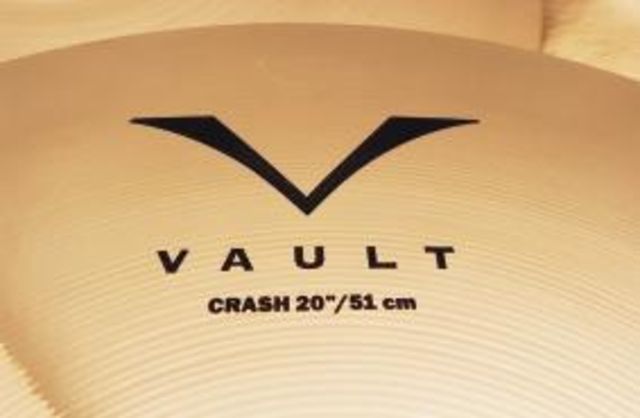 blank The word 'Vault' conjures up an image of a cache of vintage cymbals.